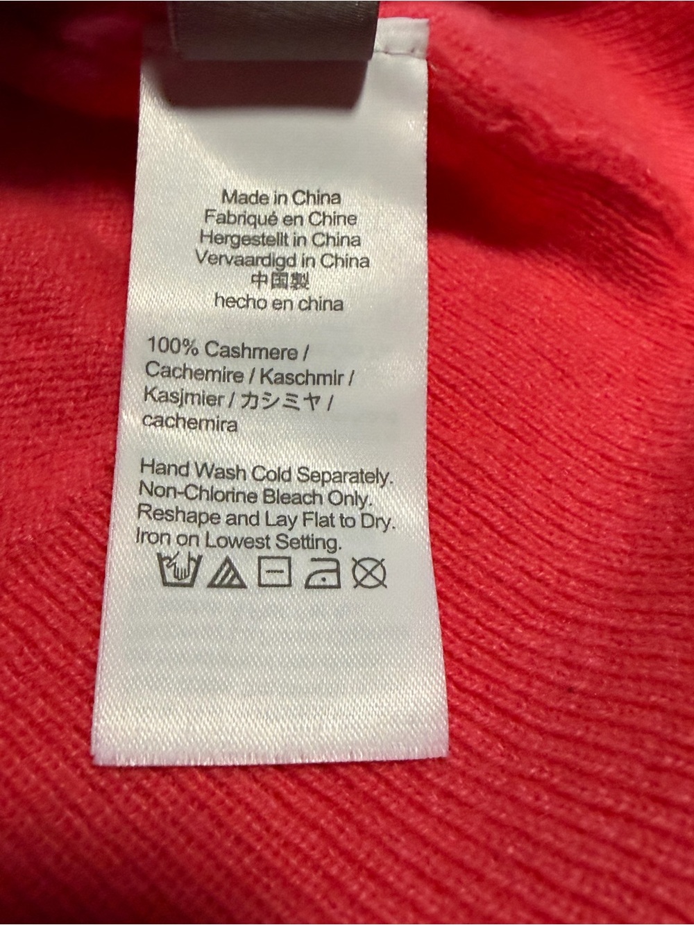 J.Crew Cashmere Classic-Fit Crewneck Sweater in Bright Strawberry - Size XS - Picture 6 of 7